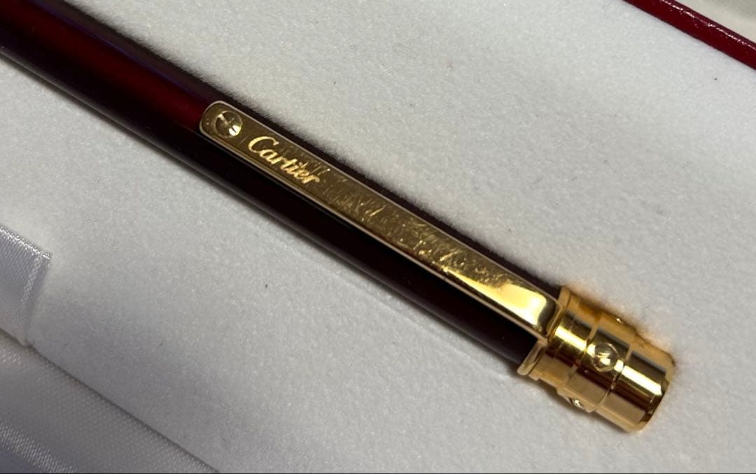 Cartier サントス　ボールペン 専用ケース付き