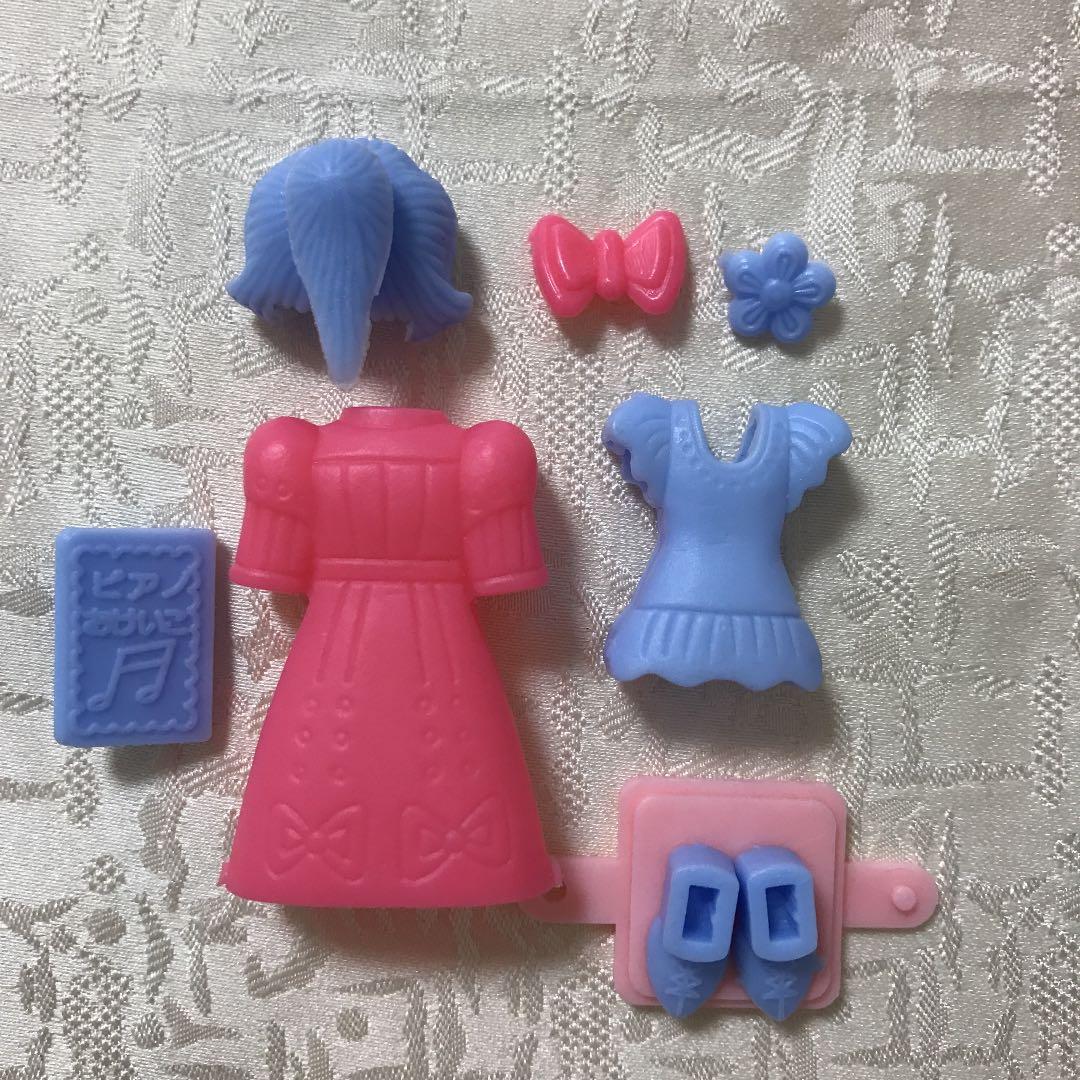 グリコおまけ　昭和　レトロ　パピーちゃん(ピアノおけいこ　バレエ)