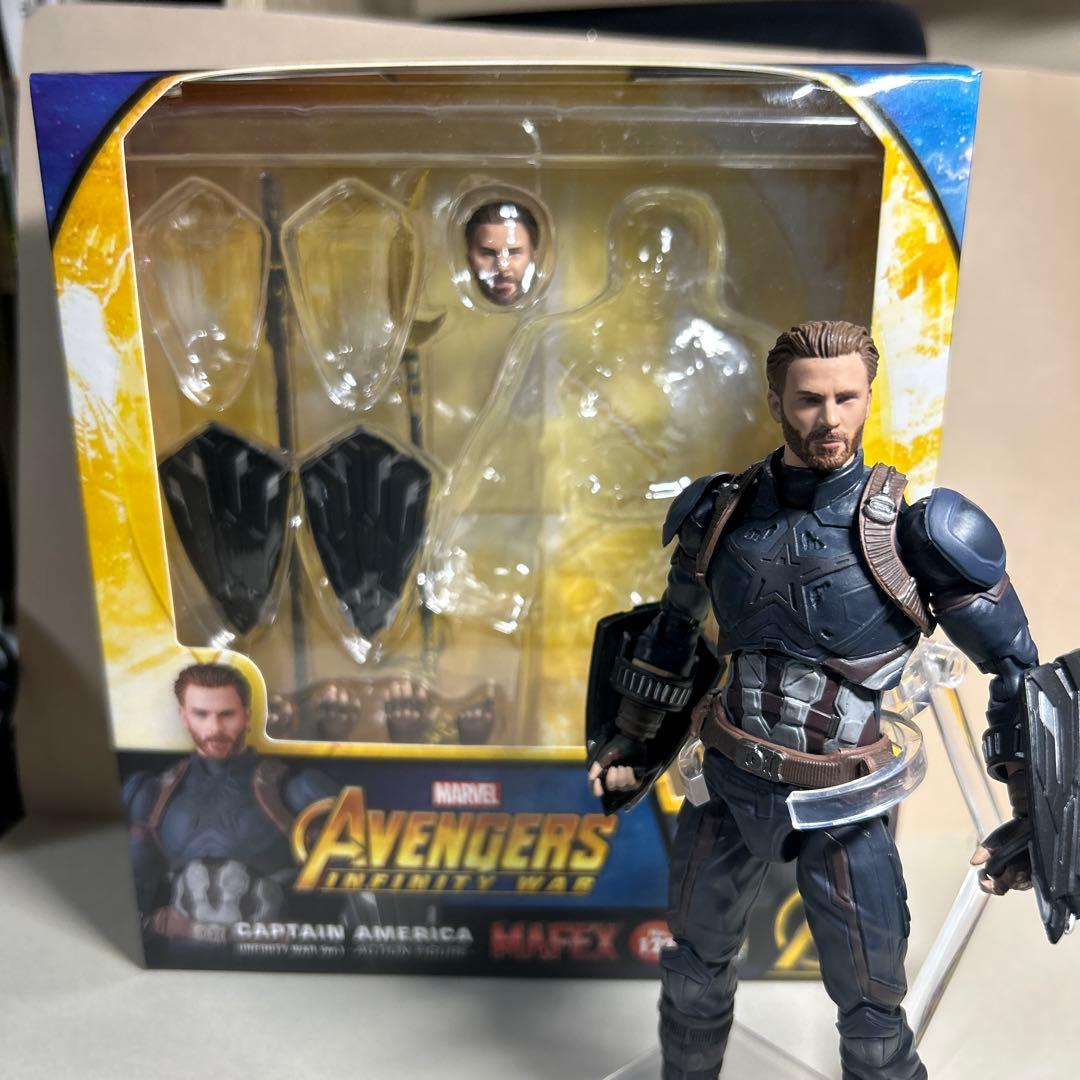 MAFEX122 キャプテンアメリカ　インフィニティウォーVer.
