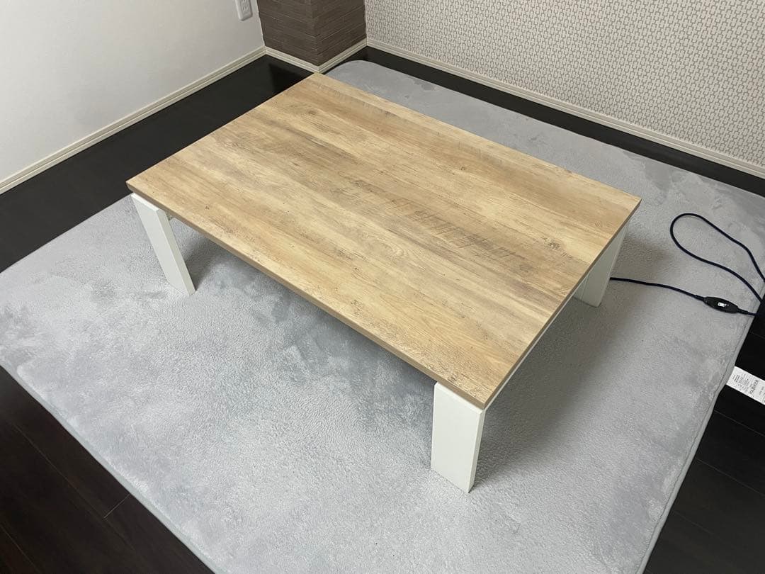 ぷ*ん様 ニトリ リビングこたつ(フロットR 105 VNA)