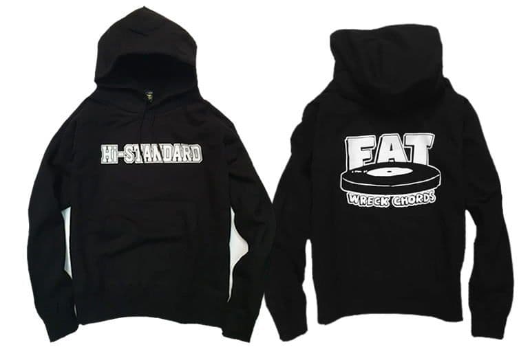 新品 HI-STANDARD×FAT WRECK CHORDS パーカーTシャツ