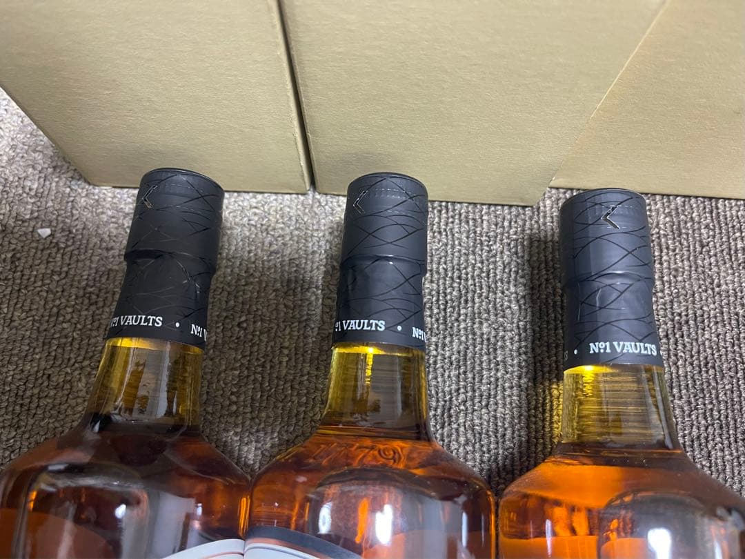 シングルモルト ウイスキー ボウモア 12年350mlグラス3個セット