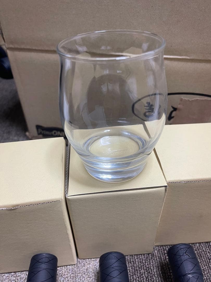 シングルモルト ウイスキー ボウモア 12年350mlグラス3個セット