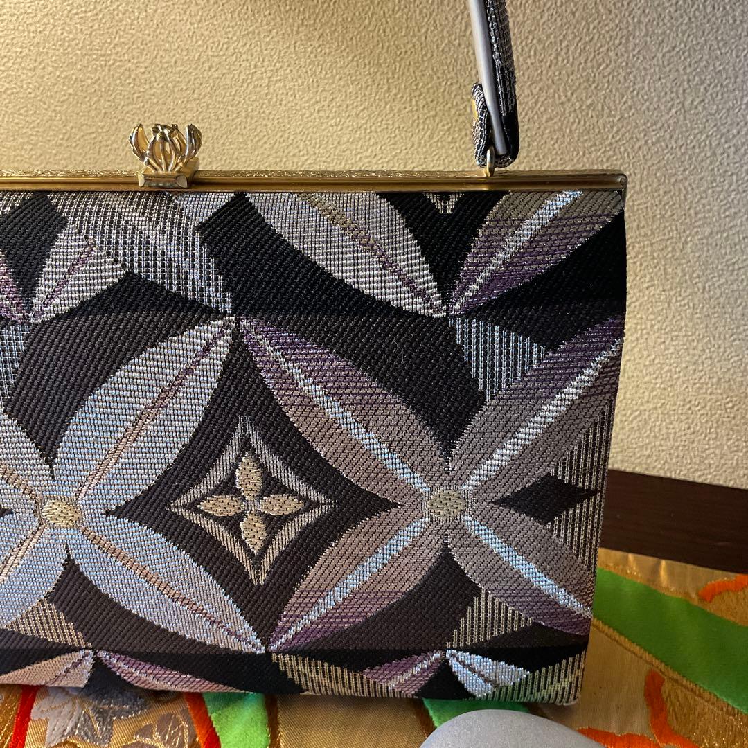 専用　最高級　モノトーンのお洒落なデザインが都会的な　草履バッグセット