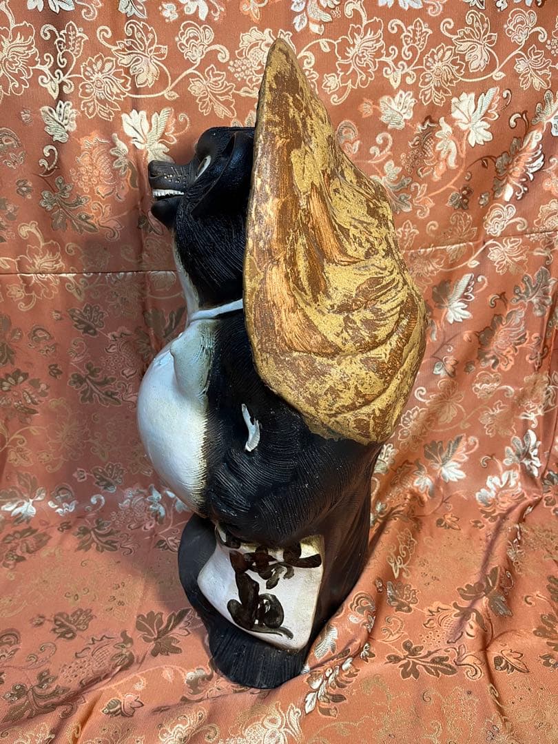 信楽焼　たぬきの置物　タヌキ　一本狸