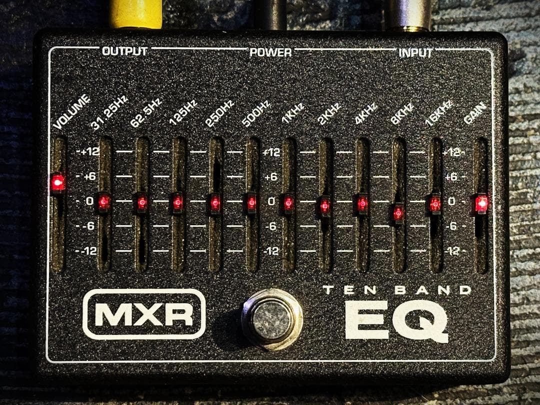MXR 10-Band eq グラフィックイコライザー 完動品 18vAC付