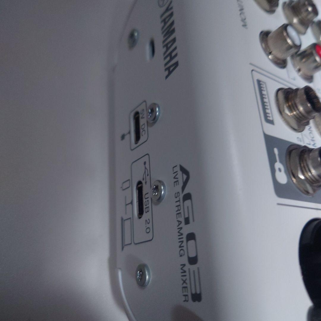 DTM・DAW YAMAHA AG03mk2