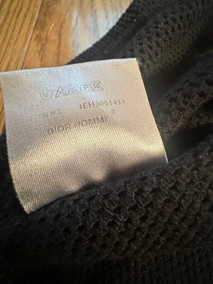ランウェイ使用 Dior Homme 04ss メッシュTシャツ ディオールオム
