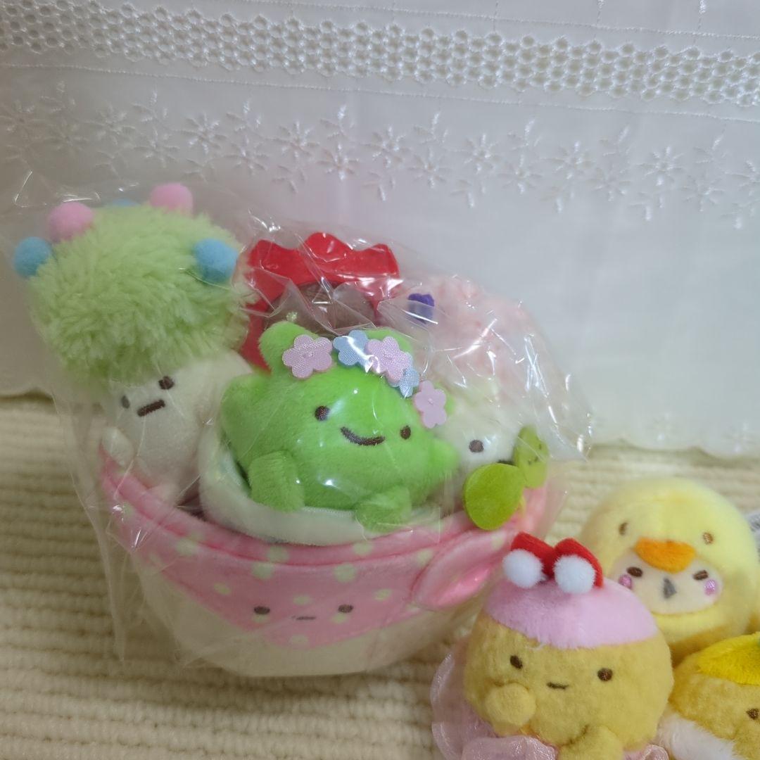 【未使用❣】すみっコぐらし　てのりぬいぐるみ　みにっコとあそぼ　プランター