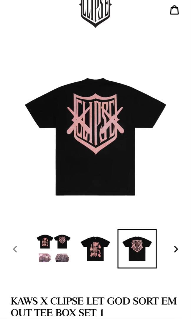 ミュージシャン KAWS X CLIPSE