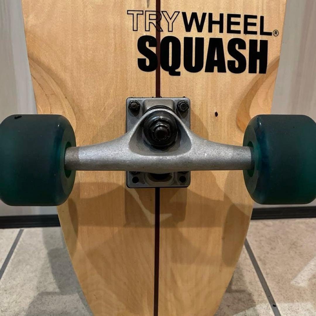 【8810 】TRY WHEEL SQUASH スケートボード 35インチ