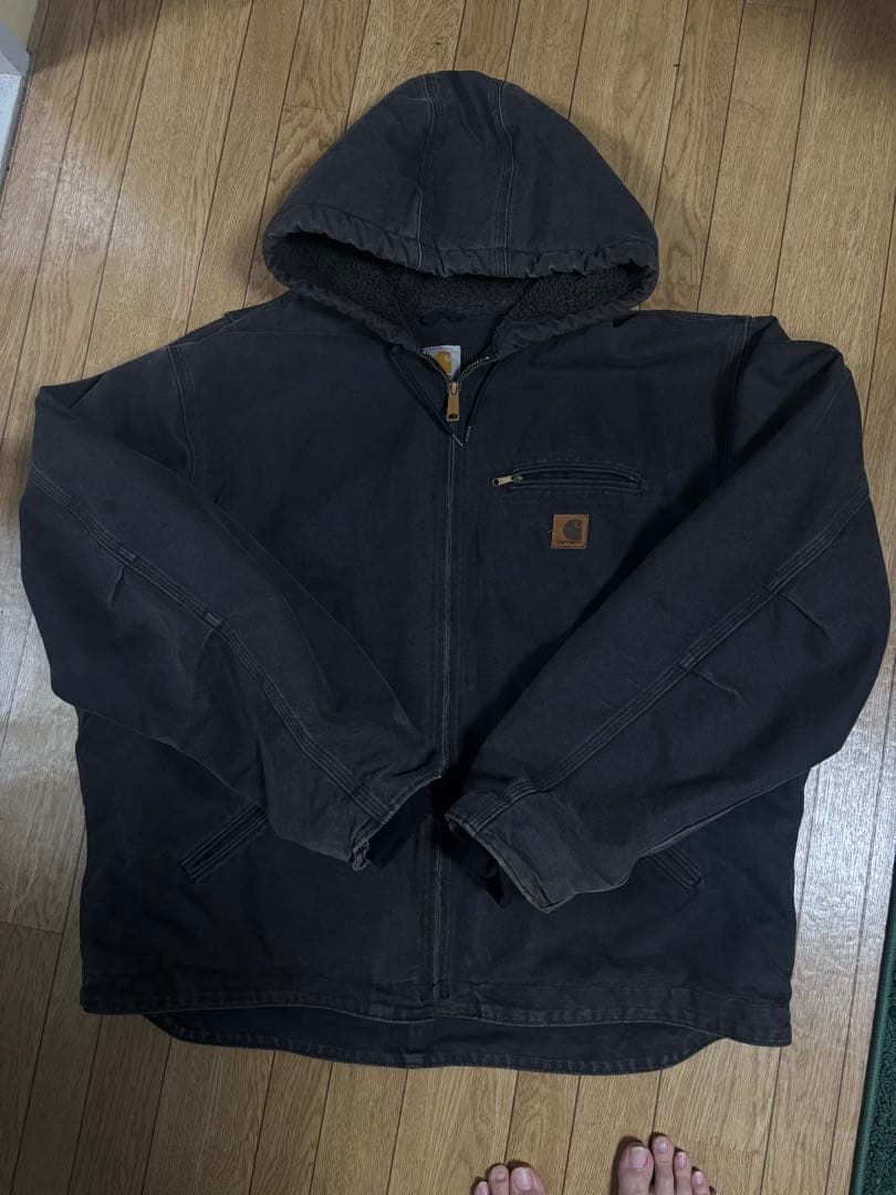 Carhartt アクティブジャケット 黒 メキシコ製