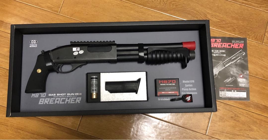 東京マルイ M870ブリーチャー+ショットシェルホルダー、ショットシェル