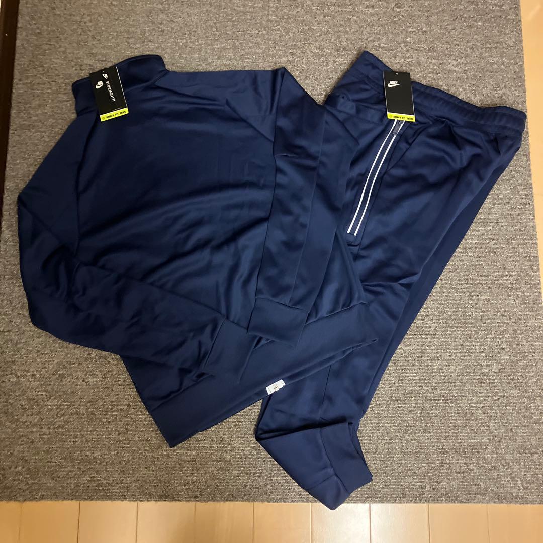 ナイキ　セットアップ　ジャ－ジ　新品　Sサイズ ネイビー　ホワイトロゴ