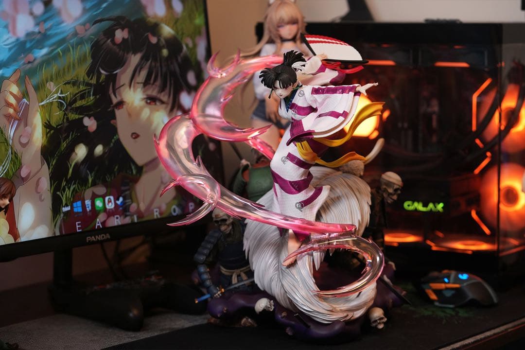 犬夜叉　神楽　ガレージキッド　フィギュア　完成品　即日発送