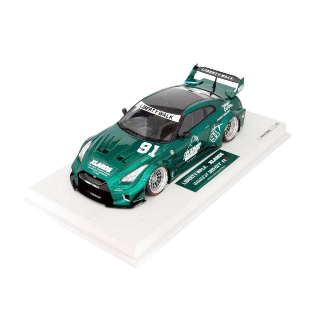 Make up LBWK X-LARGE GT-R ミニカー 1/18