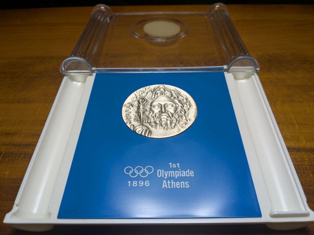 オリンピック優勝メダル 第1回アテネ大会 3箱セット 復刻