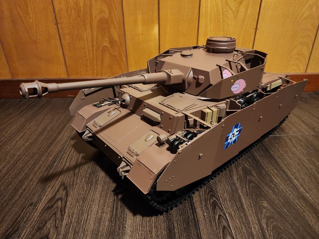 音*丸様 アシェット ガールズ&パンツァーⅣ号戦車　完成品