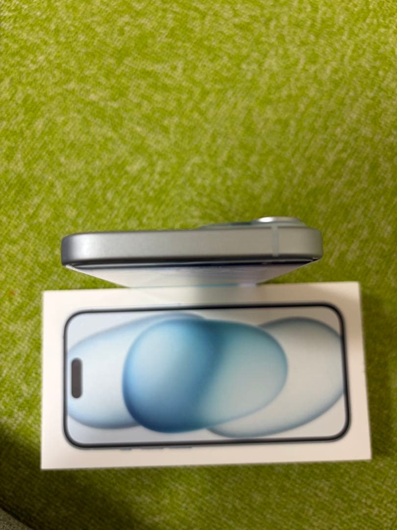 【美品】iPhone 15 ブルー 128GB SIMフリー バッテリー86%