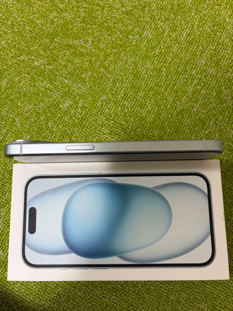 【美品】iPhone 15 ブルー 128GB SIMフリー バッテリー86%