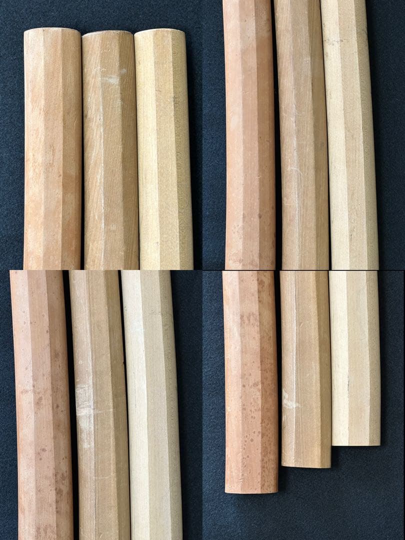 模造刀 白鞘　打刀 三点まとめ　鞘抜き長さ約97cm