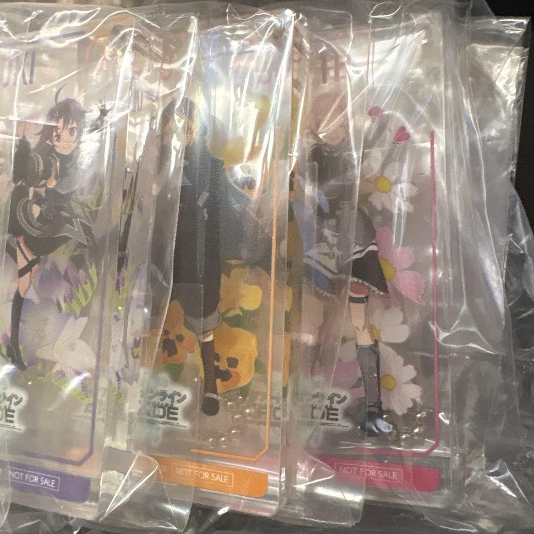 saoac キリトカラーヒロインズドミノストラップ7種　未開封セット