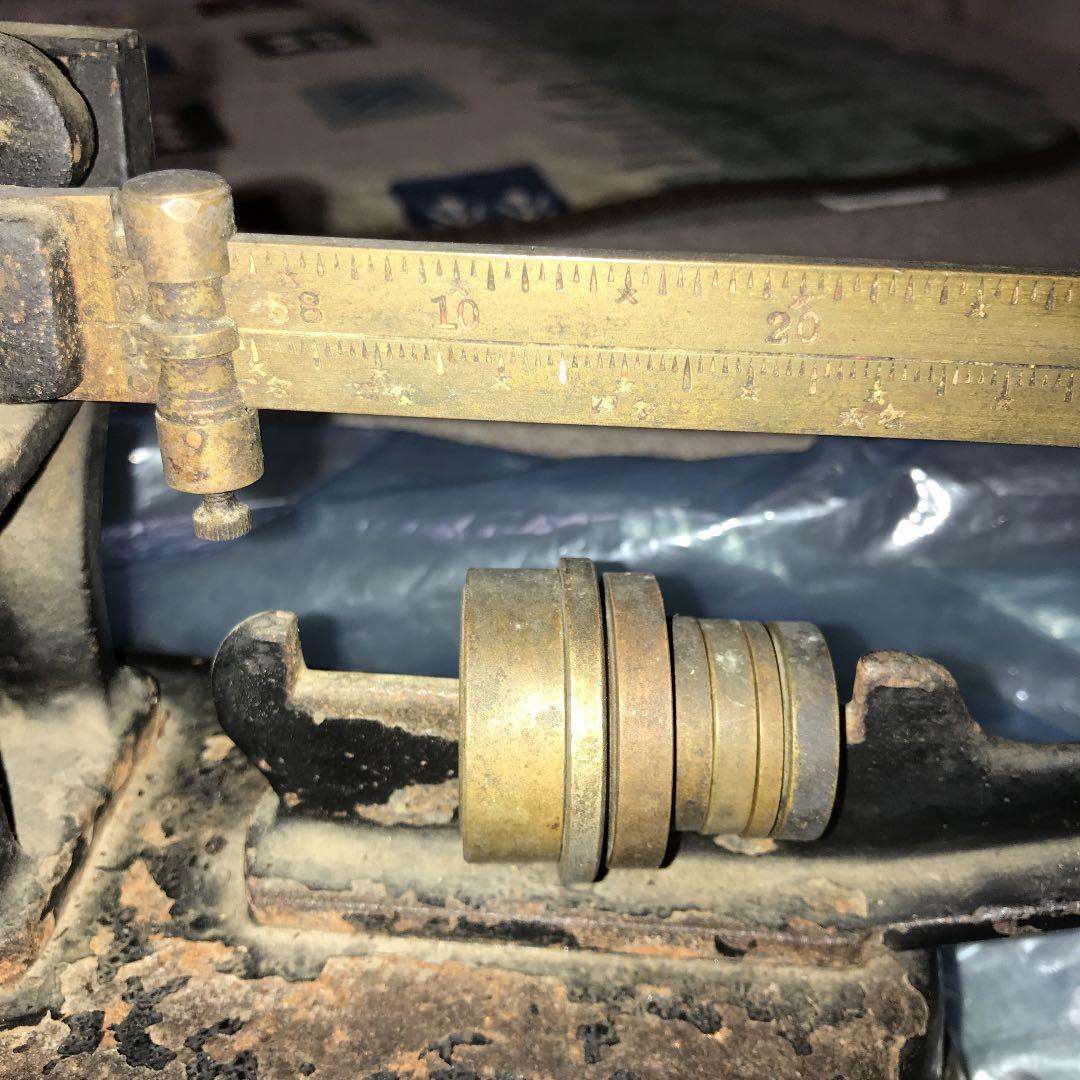 アンティーク天秤計り