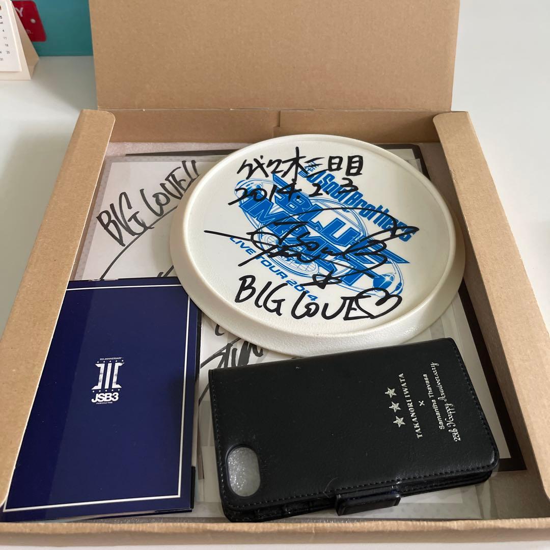 岩ちゃん直筆サイン入りディスク&直筆サイン２枚色紙　おまけ付き