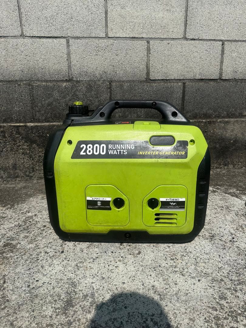 EENOUR インバーター発電機 DK2800is 稼働時間50時間