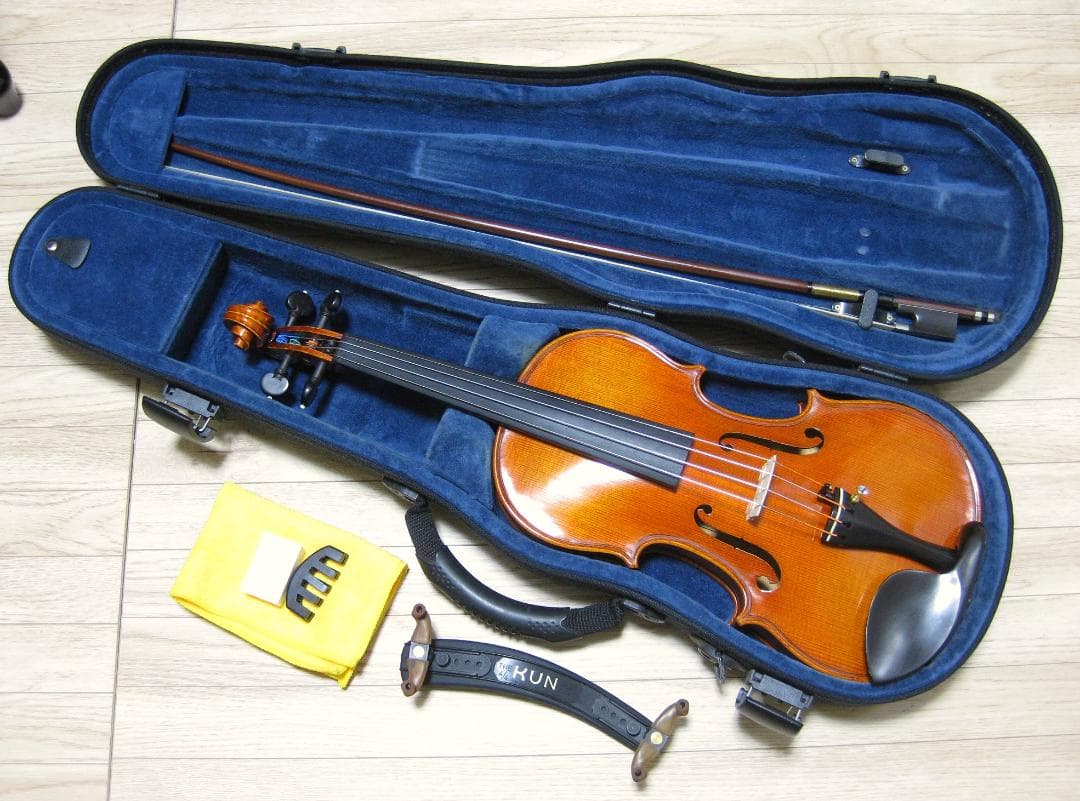 【極虎杢1枚板3/4】 Gliga Vasile Extra バイオリン セット