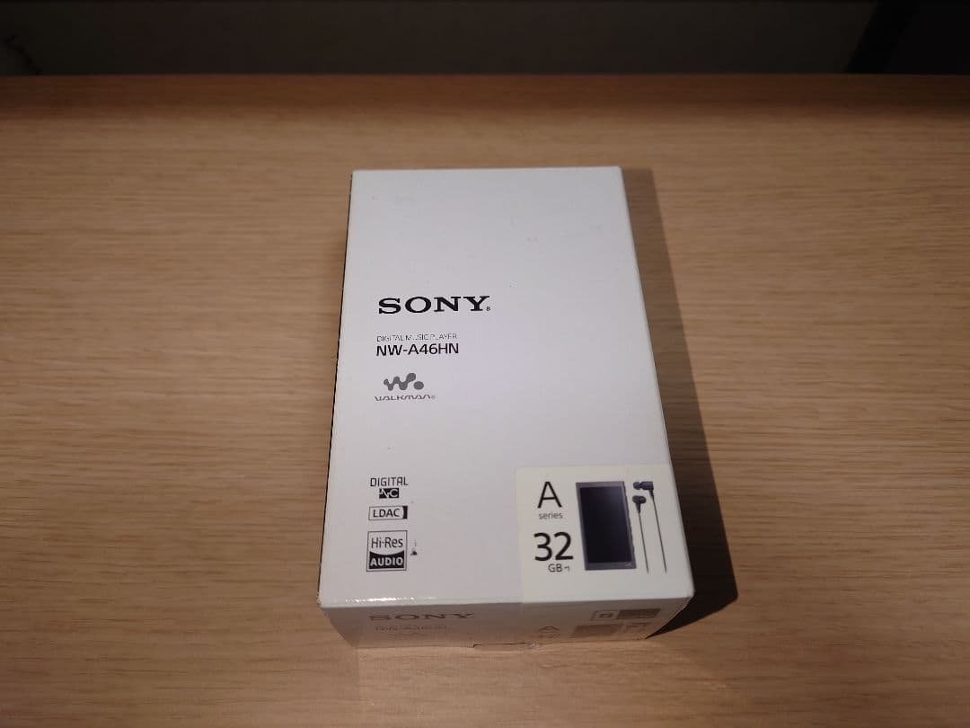 SONY WALKMAN NW-A46HN ※中古品　※イヤホン付き