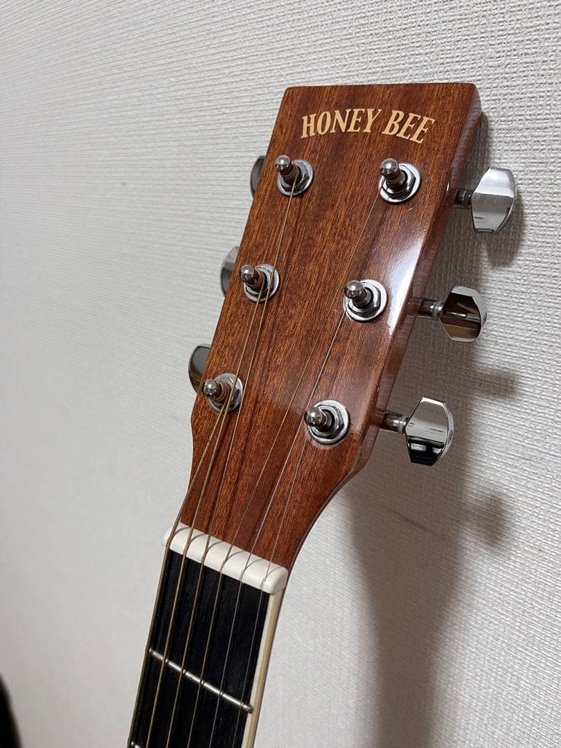 #HONEY BEE アコースティックギター F-15MH その他付属品セット