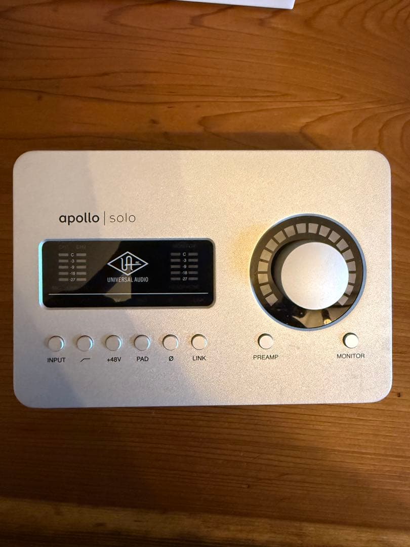DTM・DAW UNIVERSAL AUDIO APOLLO SOLO Thunderbolt