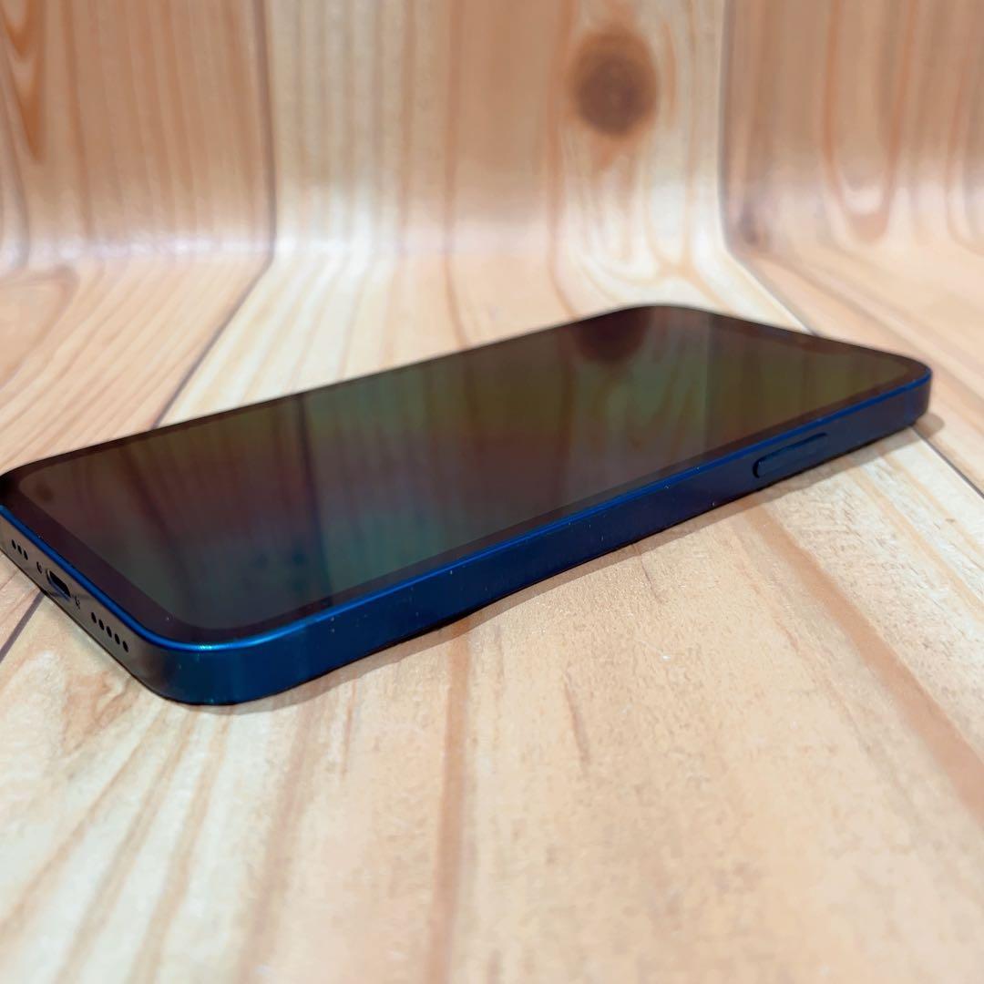 SIMフリー 本体 iPhone 12 128 GB ブルー 562 電池新品