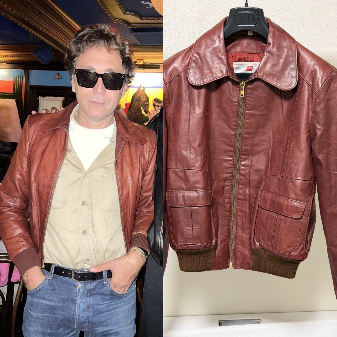 エディ着 vintage レザー hedi slimane エディ スリマン