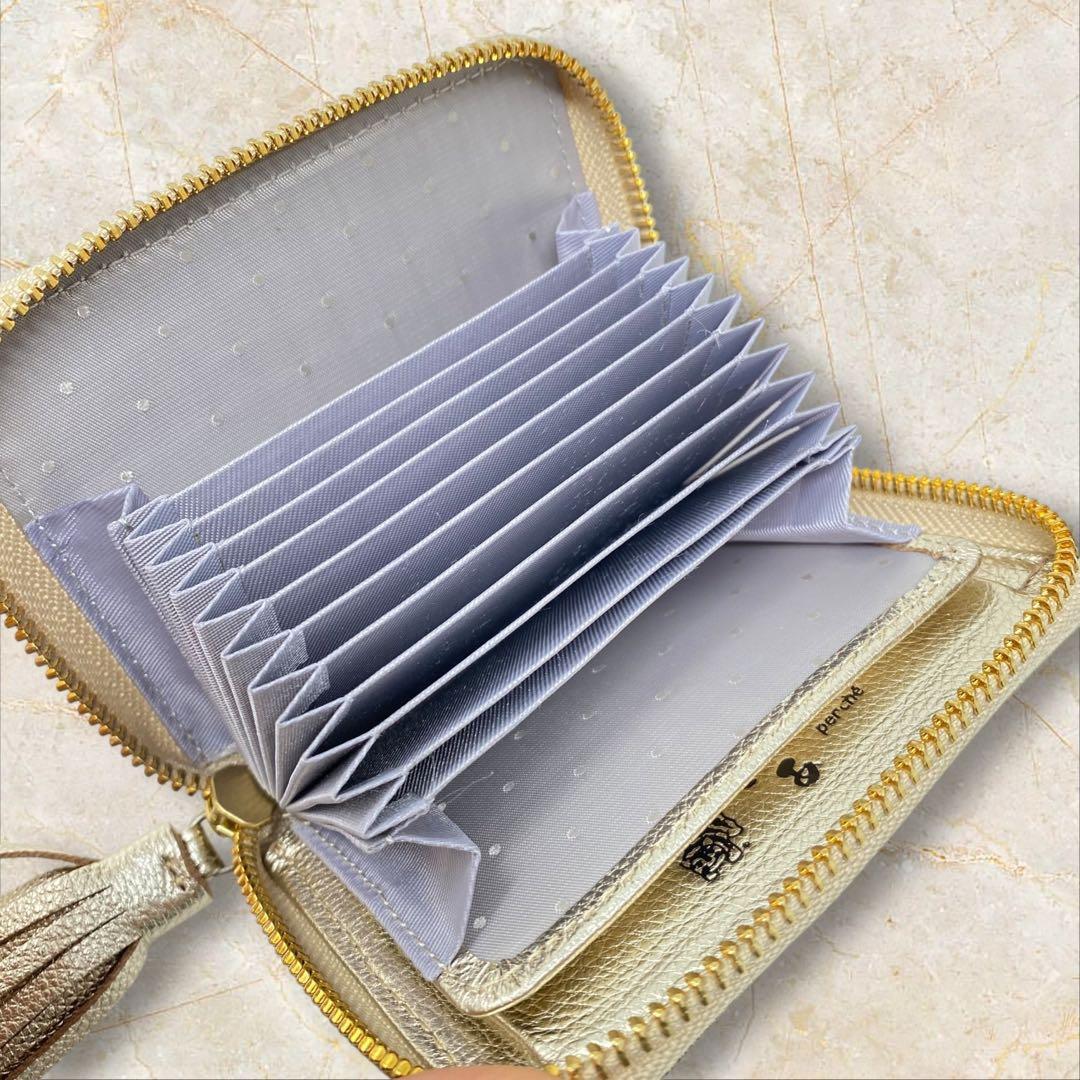 虎屋ういろ perche ear ジャバラ二つ折り財布 ゴールド イア ういろ