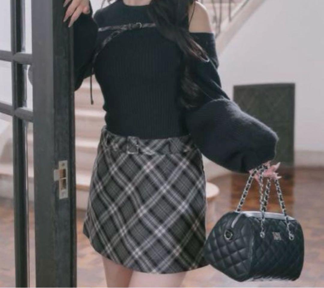 Darich キルティングミニボストンバッグ ノベルティー