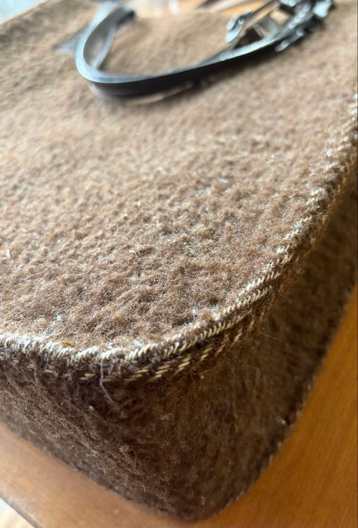 CHANEL シャネル ショルダーハンド トートバッグ Boa レザーブラウン