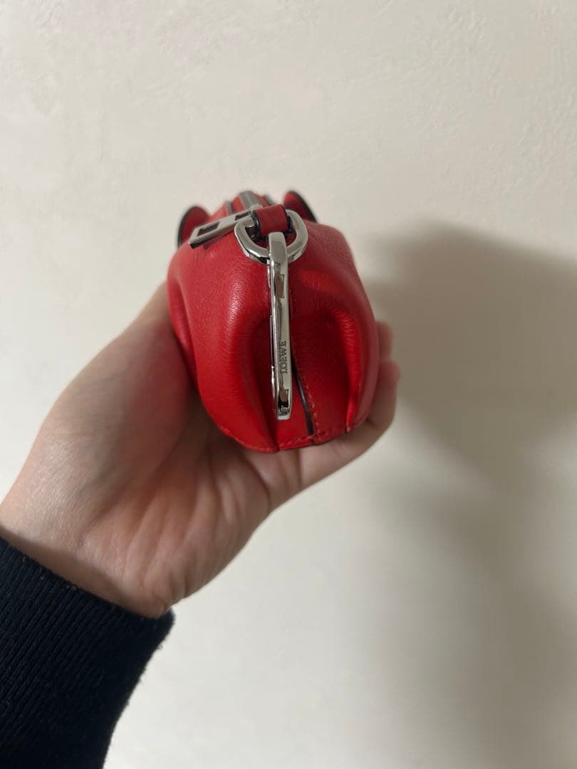 ロエベ　アニマル　ケース　イヤホンケース　レッド　エレファント　loewe