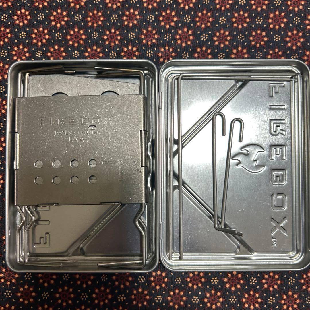 FireBox Nano Stove ファイヤーボックス ナノストーブ　Ti