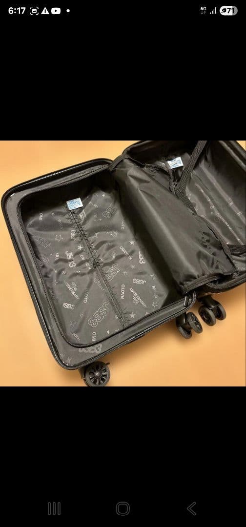 JSB3 ブラック キャリーケース