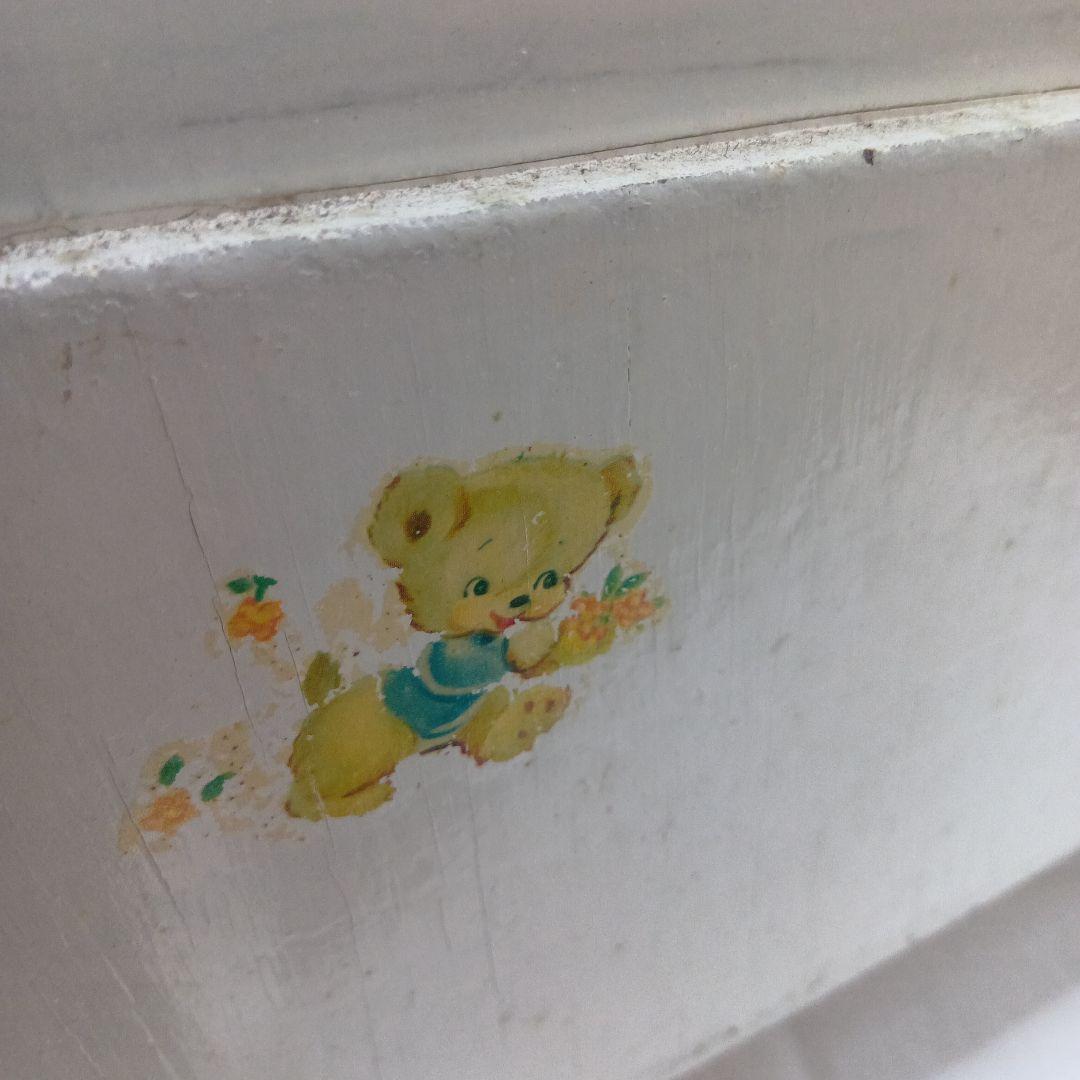 ♥ホワイトの可愛いヴィンテージ揺りかご♥