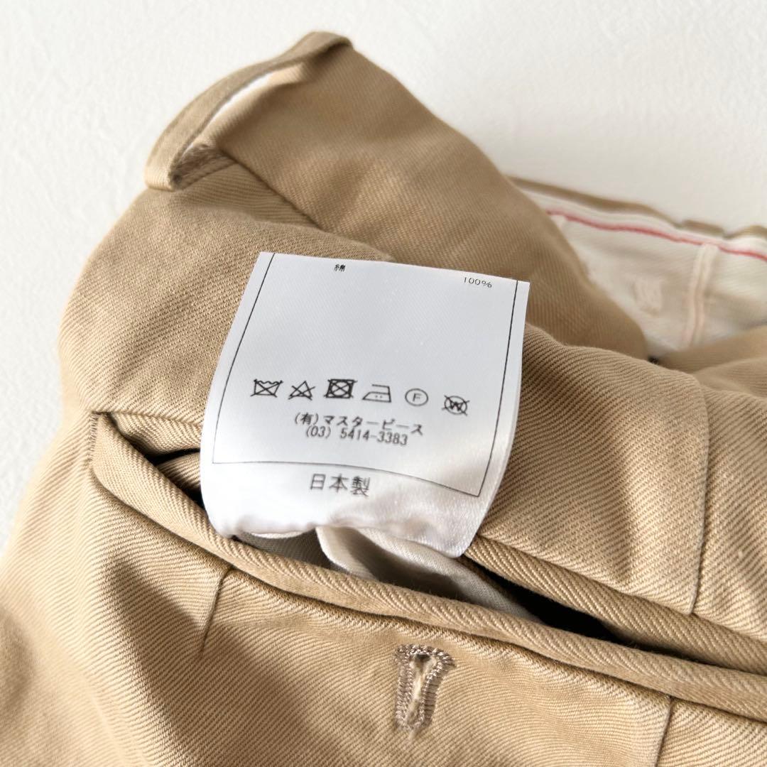 SCYE サイ　2タックテーパードチノトラウザーパンツ36