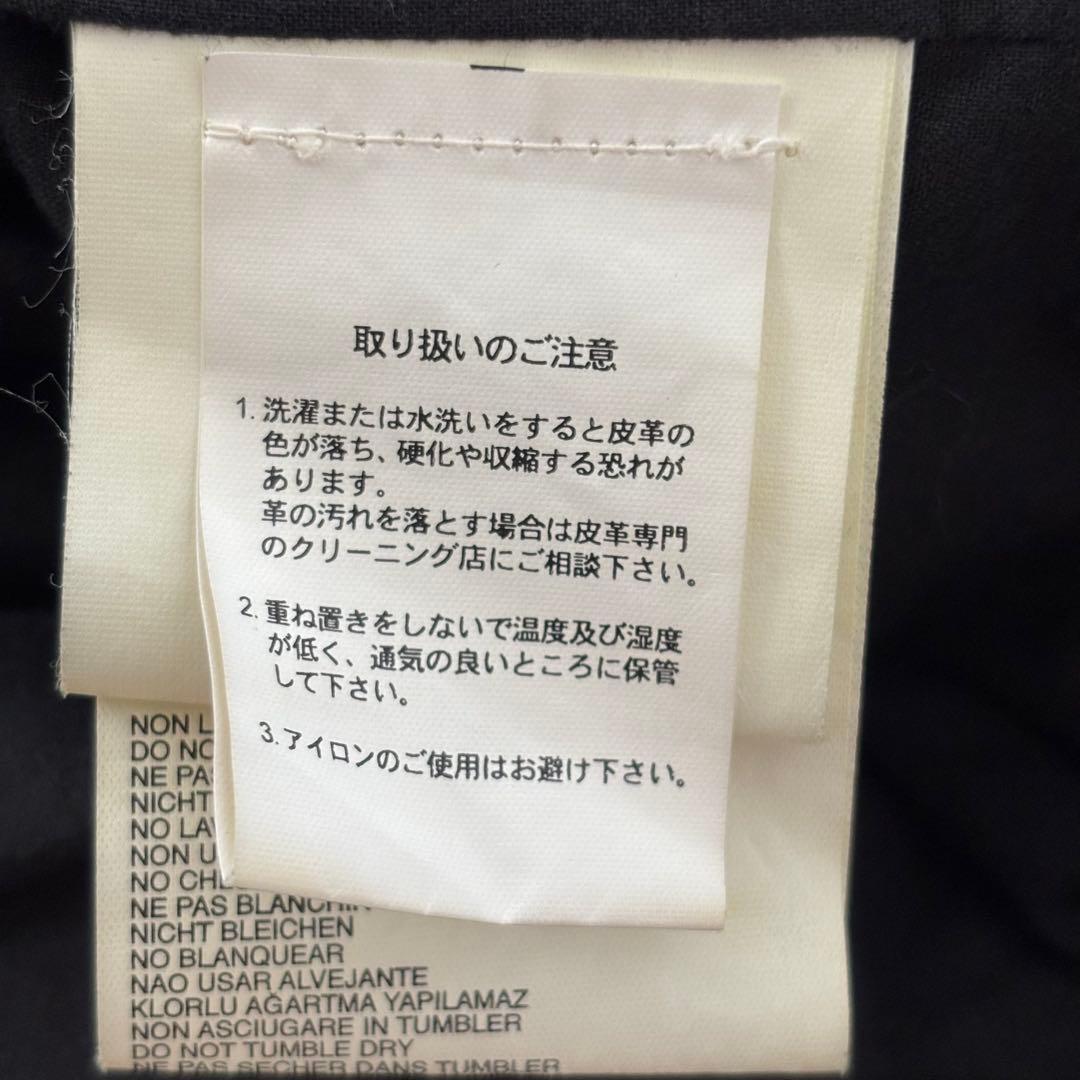 ディーゼル レザージャケット ライダースジャケット シングル 羊革 ブラック