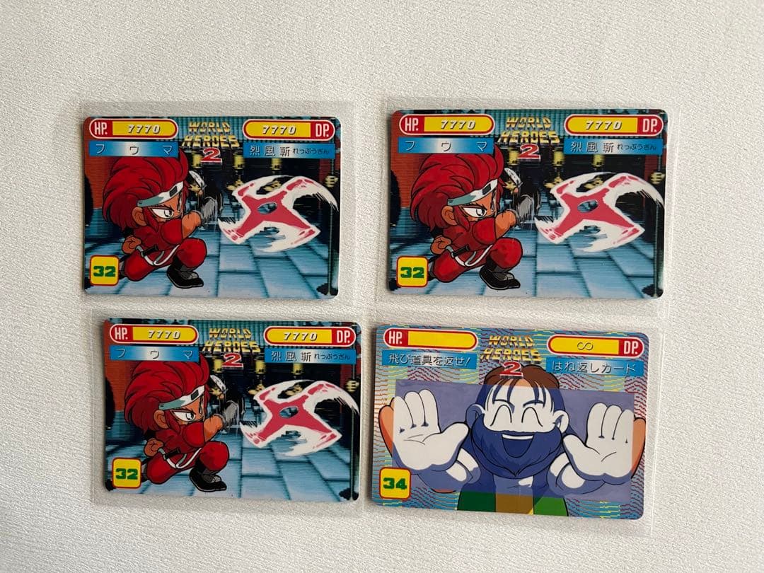 侍魂 ワールドヒーローズ2 龍虎の拳 ファイヤースープレックス トレカ106枚