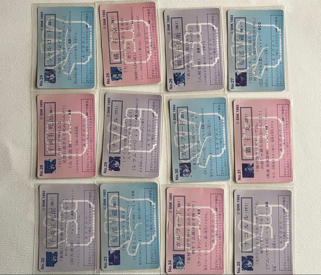 侍魂 ワールドヒーローズ2 龍虎の拳 ファイヤースープレックス トレカ106枚