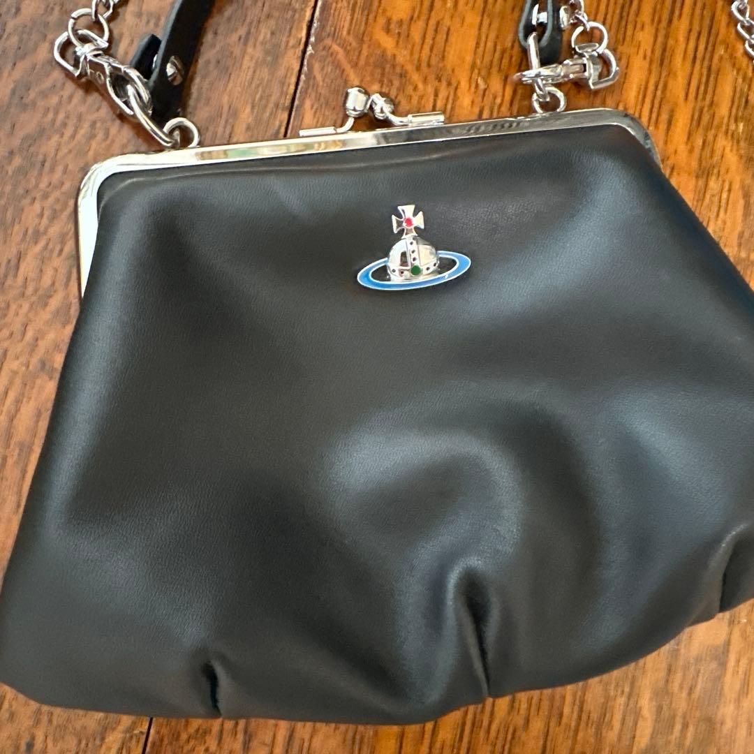 ヴィヴィアンウエストウッド　がま口Emmaショルダーバッグ