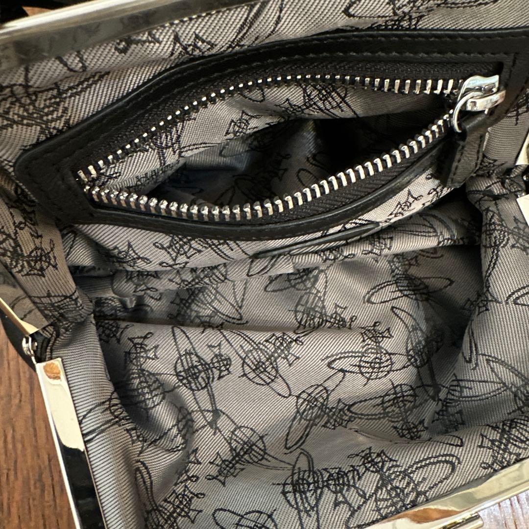 ヴィヴィアンウエストウッド　がま口Emmaショルダーバッグ