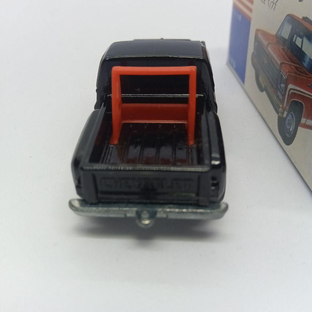 高島屋 特注 トミカ 青箱 F44 シボレー トラック 黒色 日本製