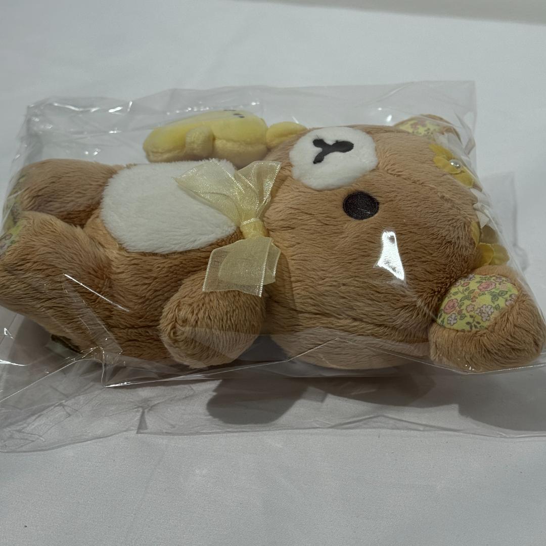 リラックマ　おすわりぬいぐるみ　リラックマストア有楽町限定　フラワー